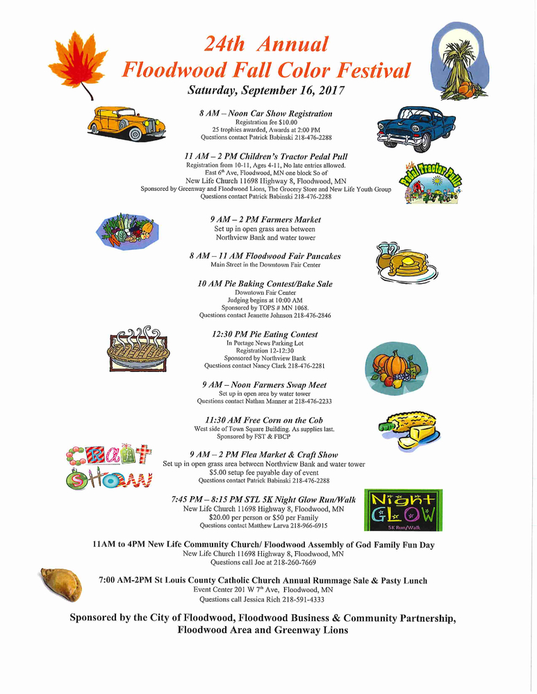 Floodwood Fall Color Festival